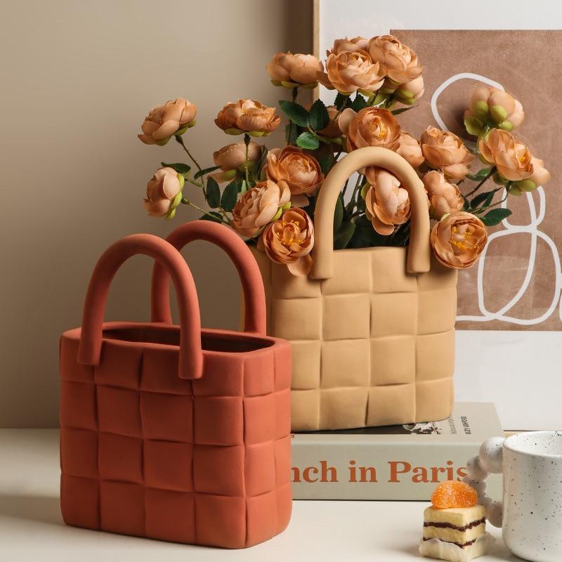 Elegante keramische Cecile vaas voor modern interieur