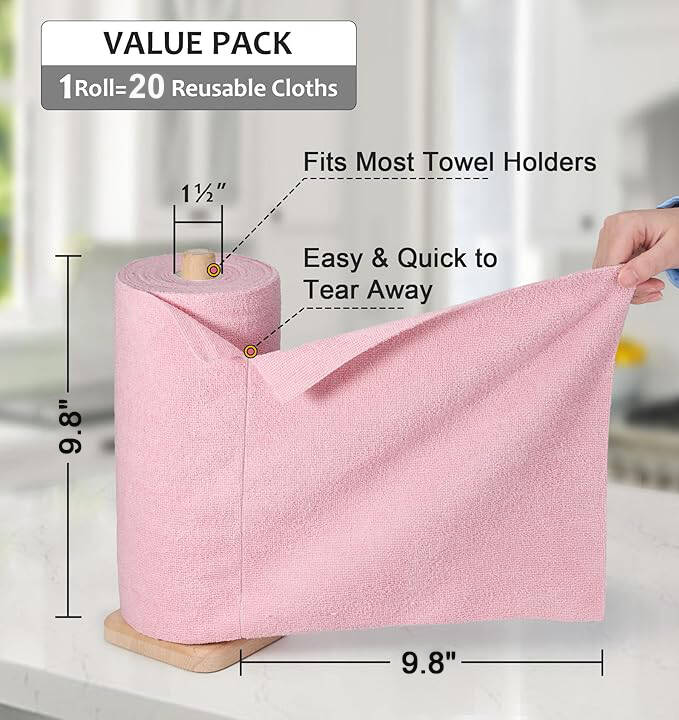 EcoWipe Roll - The reusable alternative to kitchen towels 