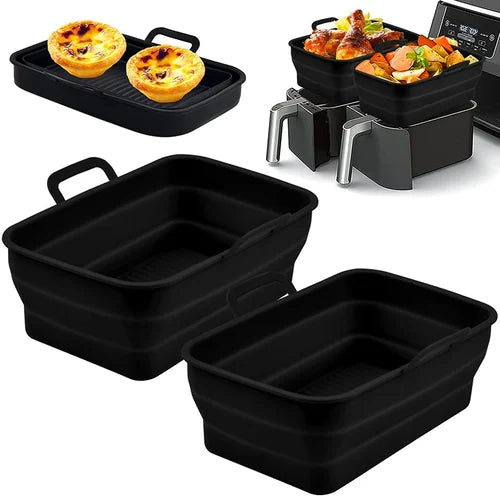 FryTray - Foldable silicone baking tray for the hot air fryer