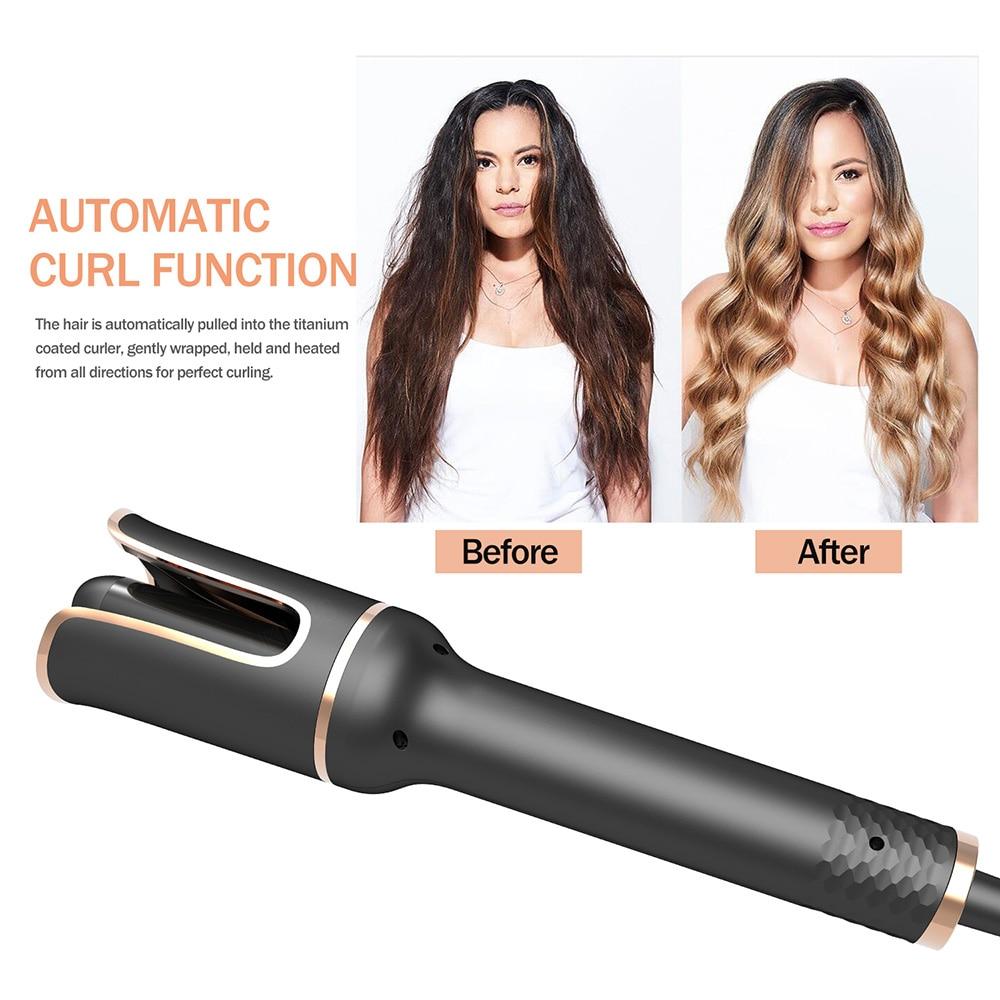 GlamCurl™ Keramische Automatisch Draaiende U-Vormige Krultang