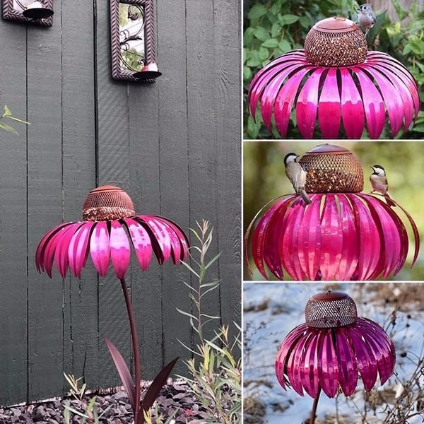 Buy one and get one free | FlorAvian™ - Coneflower Bird Feeder [Last-day sale]