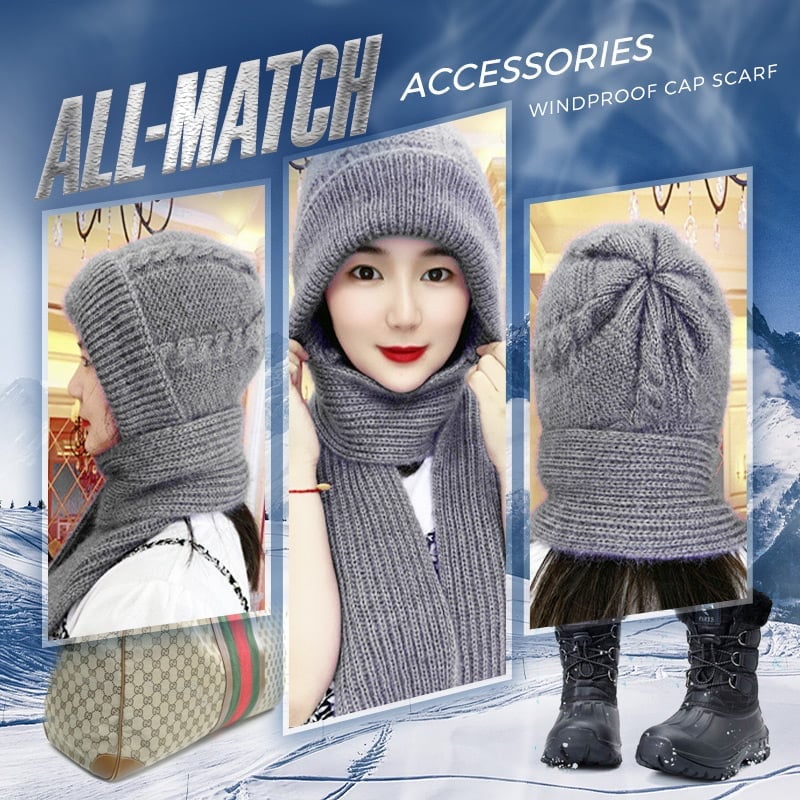 PolarMuffle - Integrated ear protection, windproof hat, scarf [Last day sale]