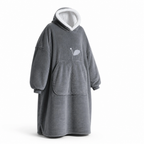 Oversized fleecehoodie | Zachte fleece | Kangoeroezak | Comfortabele pasvorm