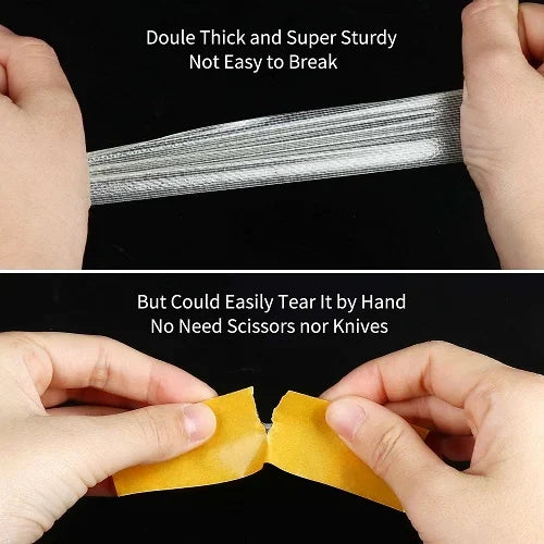 MeshTape - Resistant transparent adhesive tape [Last day sale]