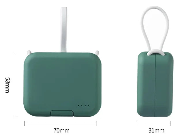 TravelCharge™ - Lightweight, high-capacity charging solution for busy lifestyles [Last day sale]
