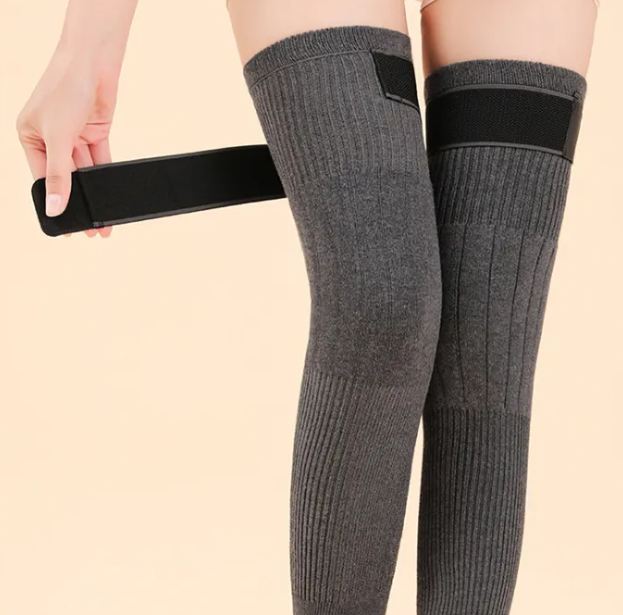 Gezellige kasjmier kniewarmers voor warmte en comfort