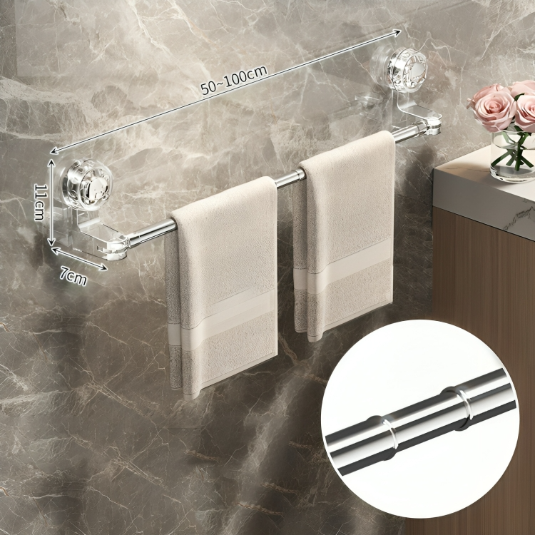 TowelGrip - Adjustable towel holder with suction cup