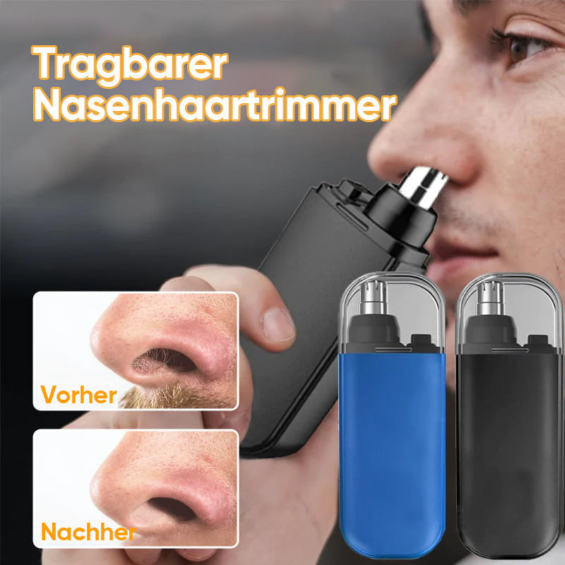 Compact draagbare neushaarschaar voor gemakkelijk trimmen onderweg