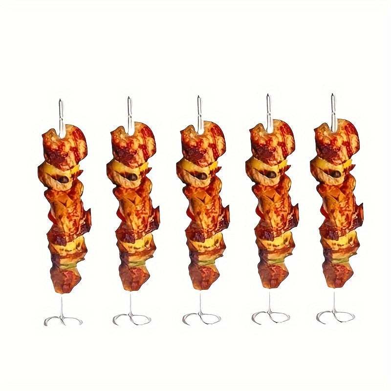 5+5 FREE | GrillElevate™ - The stainless steel skewers for even and perfect grilling