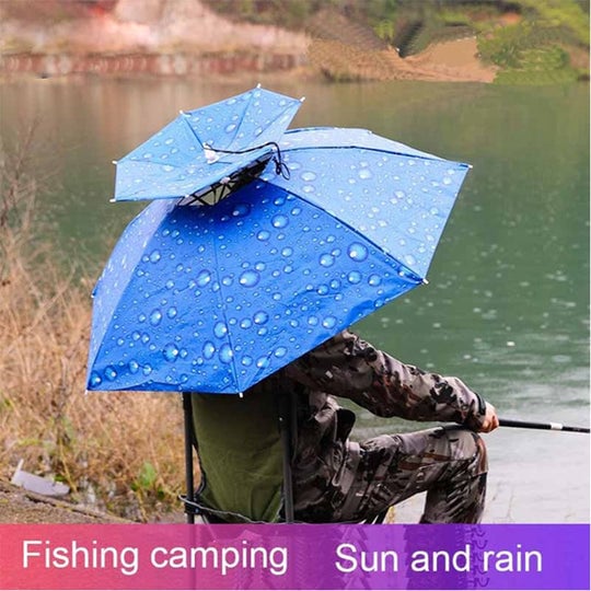 50% OFF | DoubleShade - Double-Layered Outdoor Umbrella Hat [Last Day Sale]