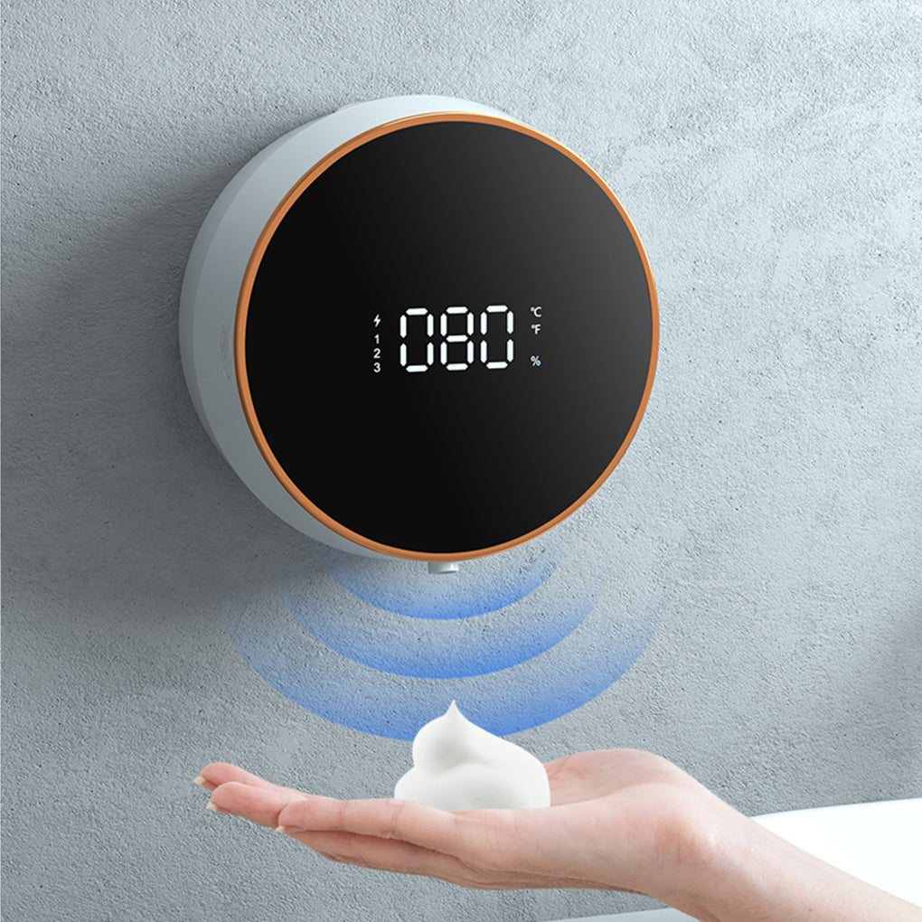 Strakke automatische zeepdispenser voor moderne badkamer of keuken