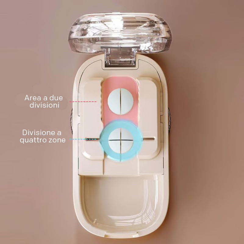 Compacte Veilige Pillensplitser voor Gemakkelijk Medicijnbeheer