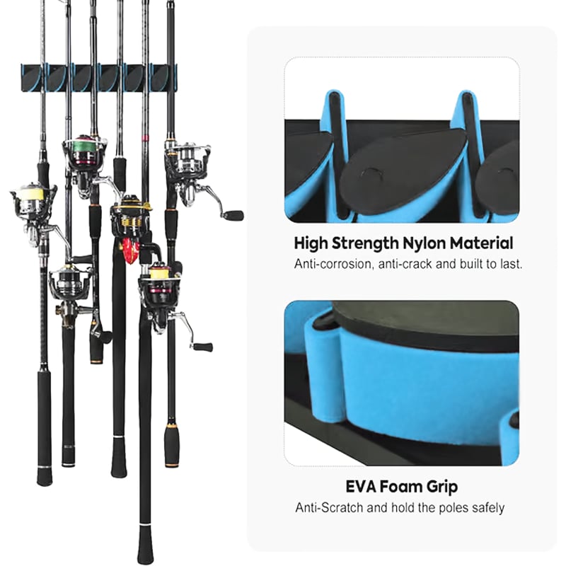 RodRack Max - your rods finally neatly stored 