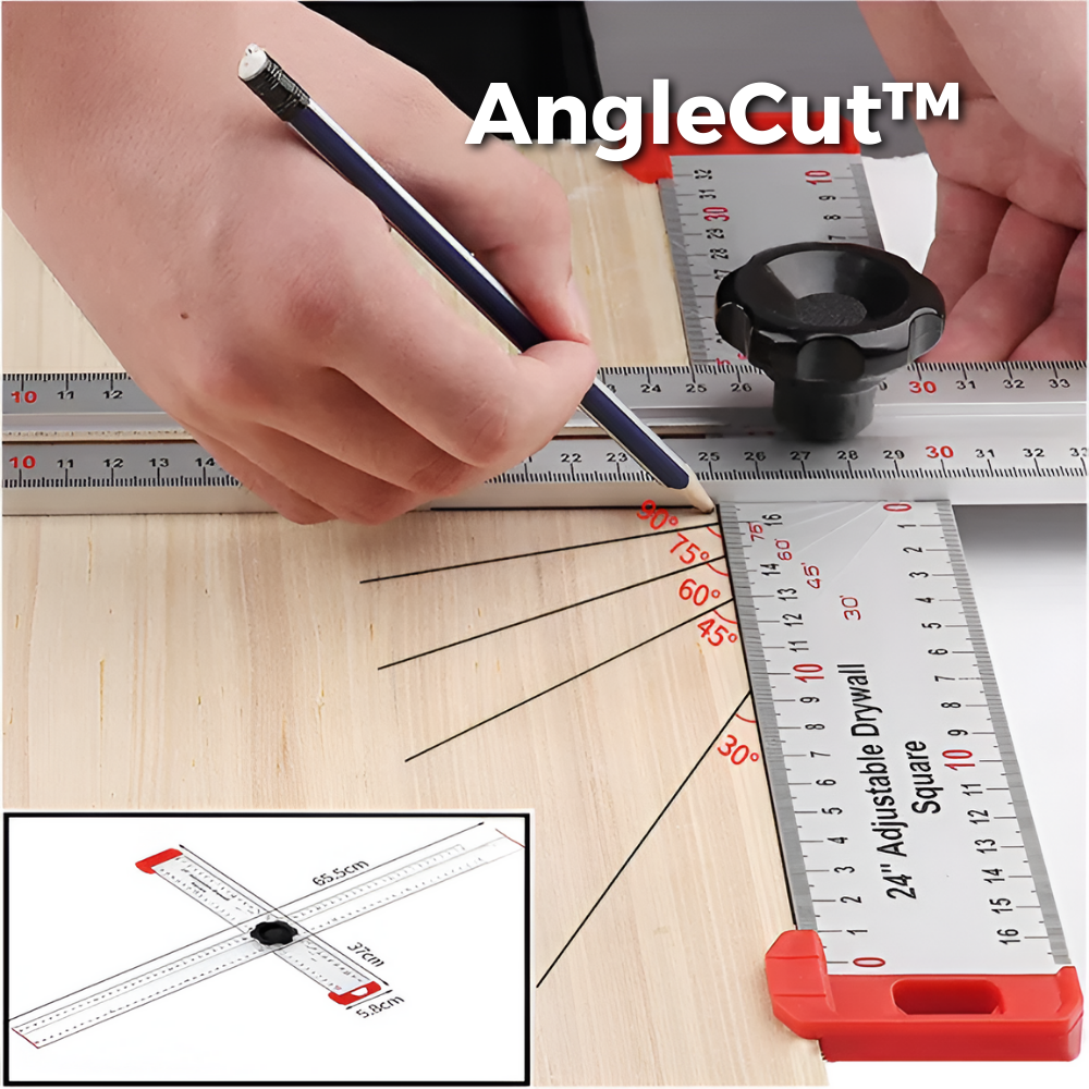 AngleCut™ - High-Precision Angle Ruler [Last Day Sale]