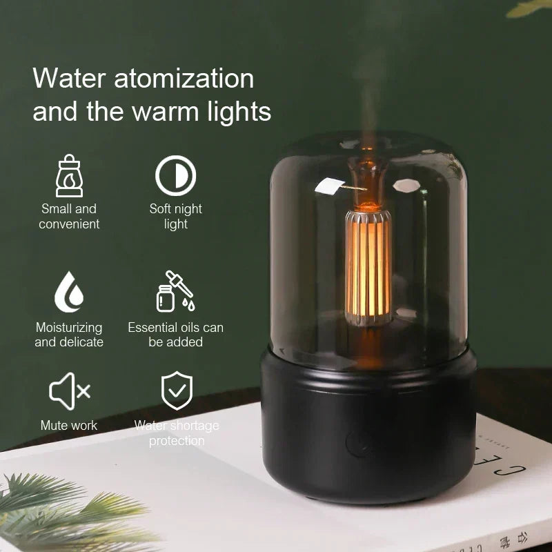 Aroma diffuser met ultrastille werking voor de slaapkamer