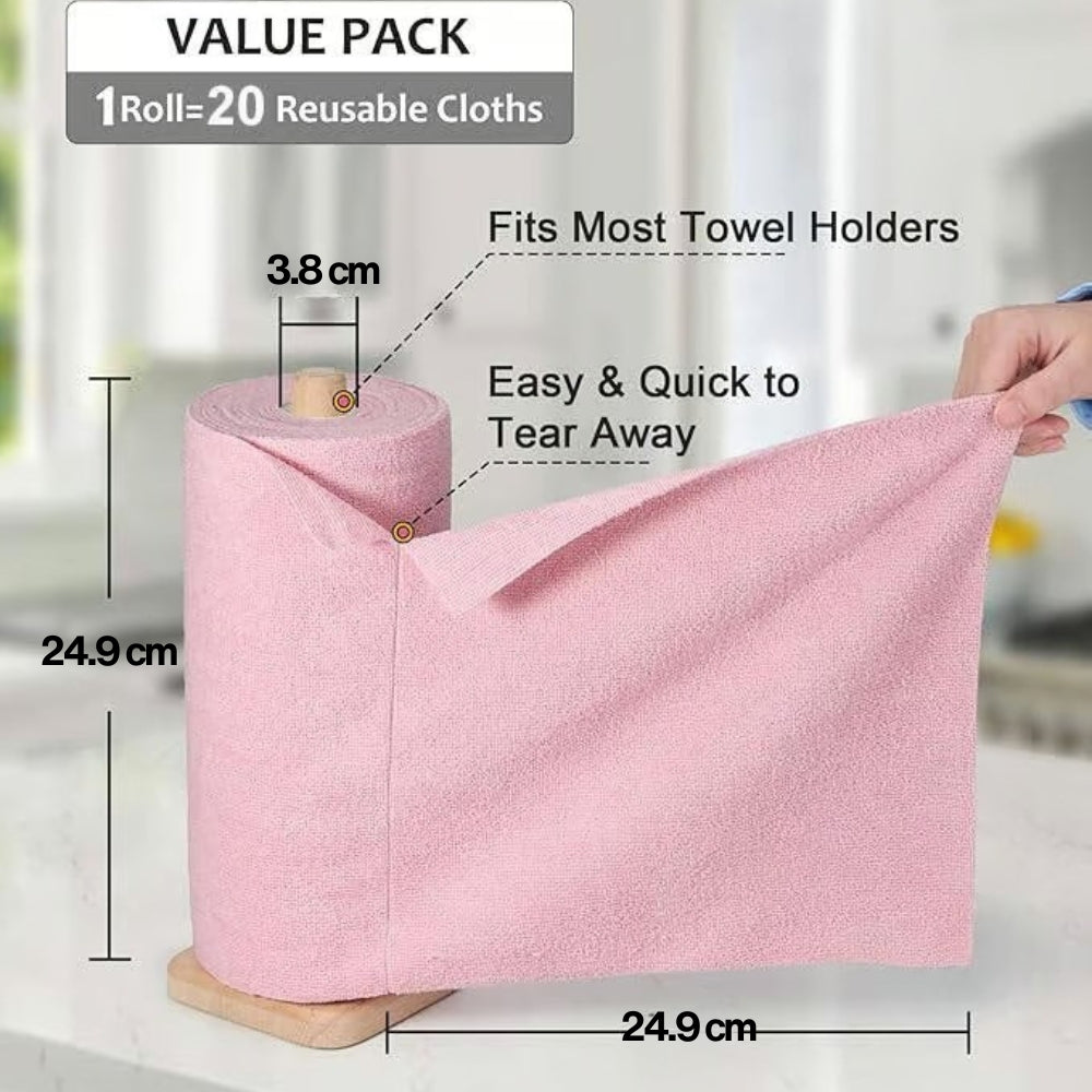 EcoWipe Roll - The reusable alternative to kitchen towels 