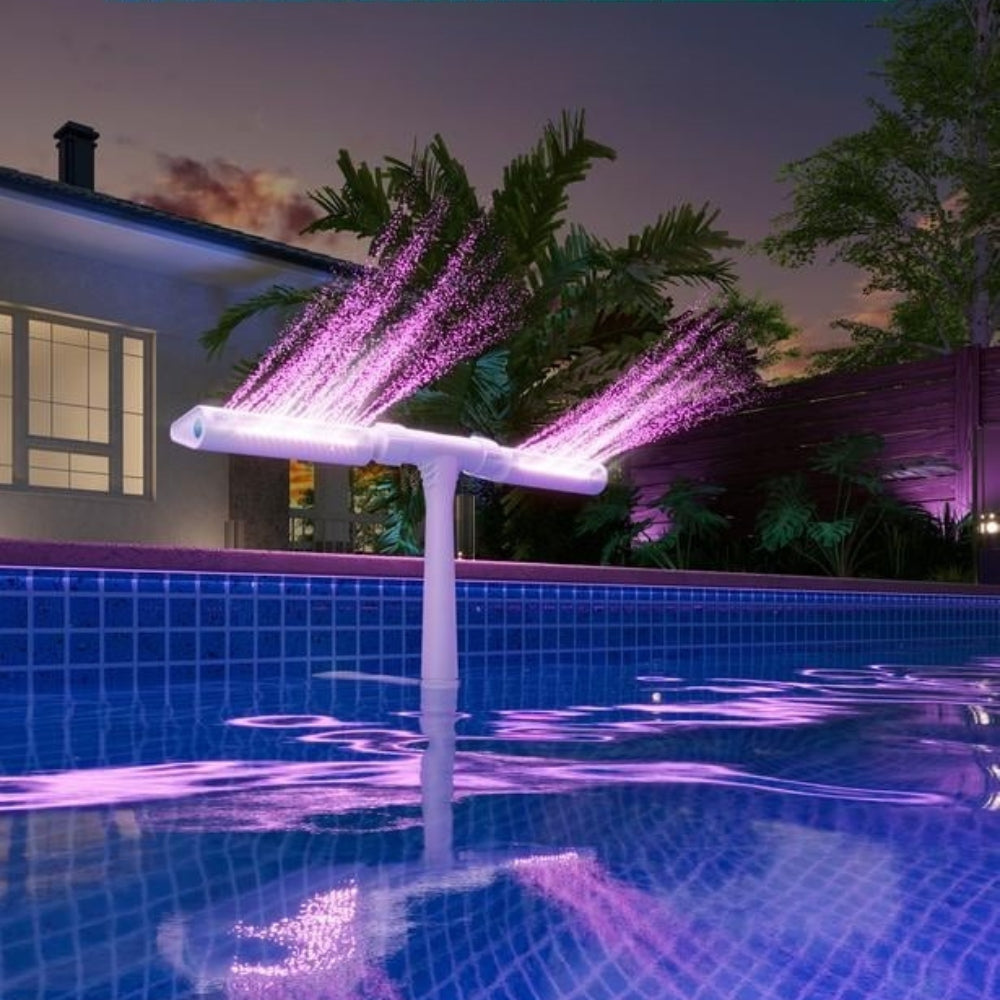 SunSpray - The luminous water arch for your summer dream