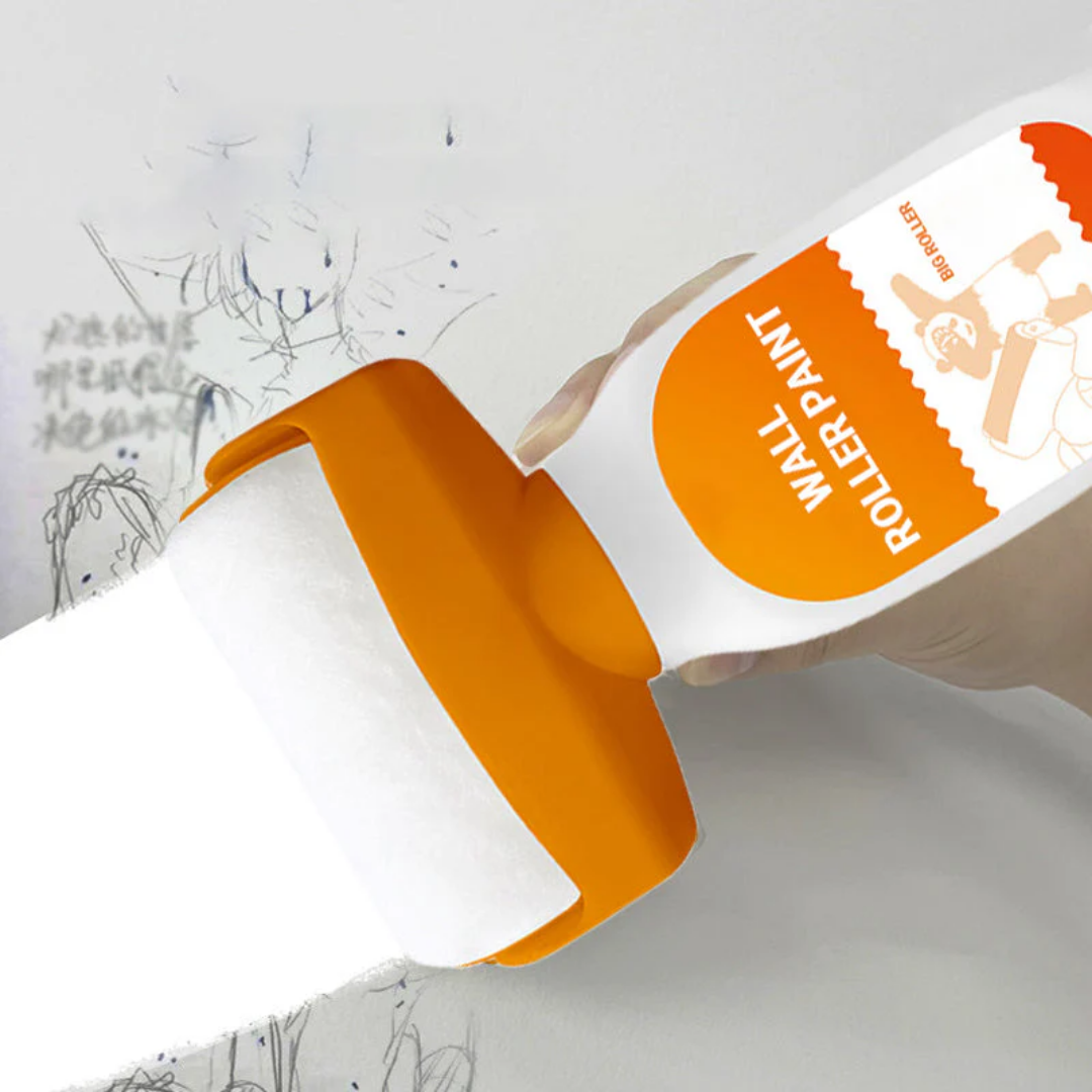 Ergonomische wandverfroller voor glad schilderen van huis
