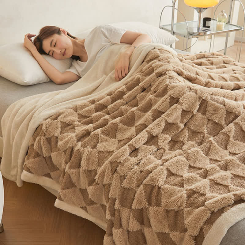 DreamVel - Soft double velvet throw blanket [Last day sale]