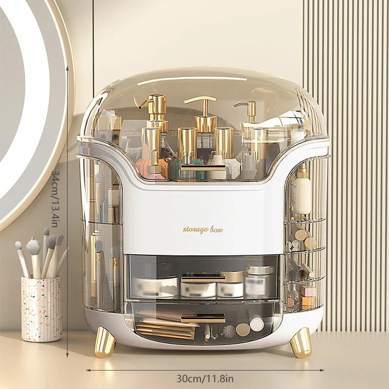 GlamEase™ Transparante Cosmetica Organizerdoos