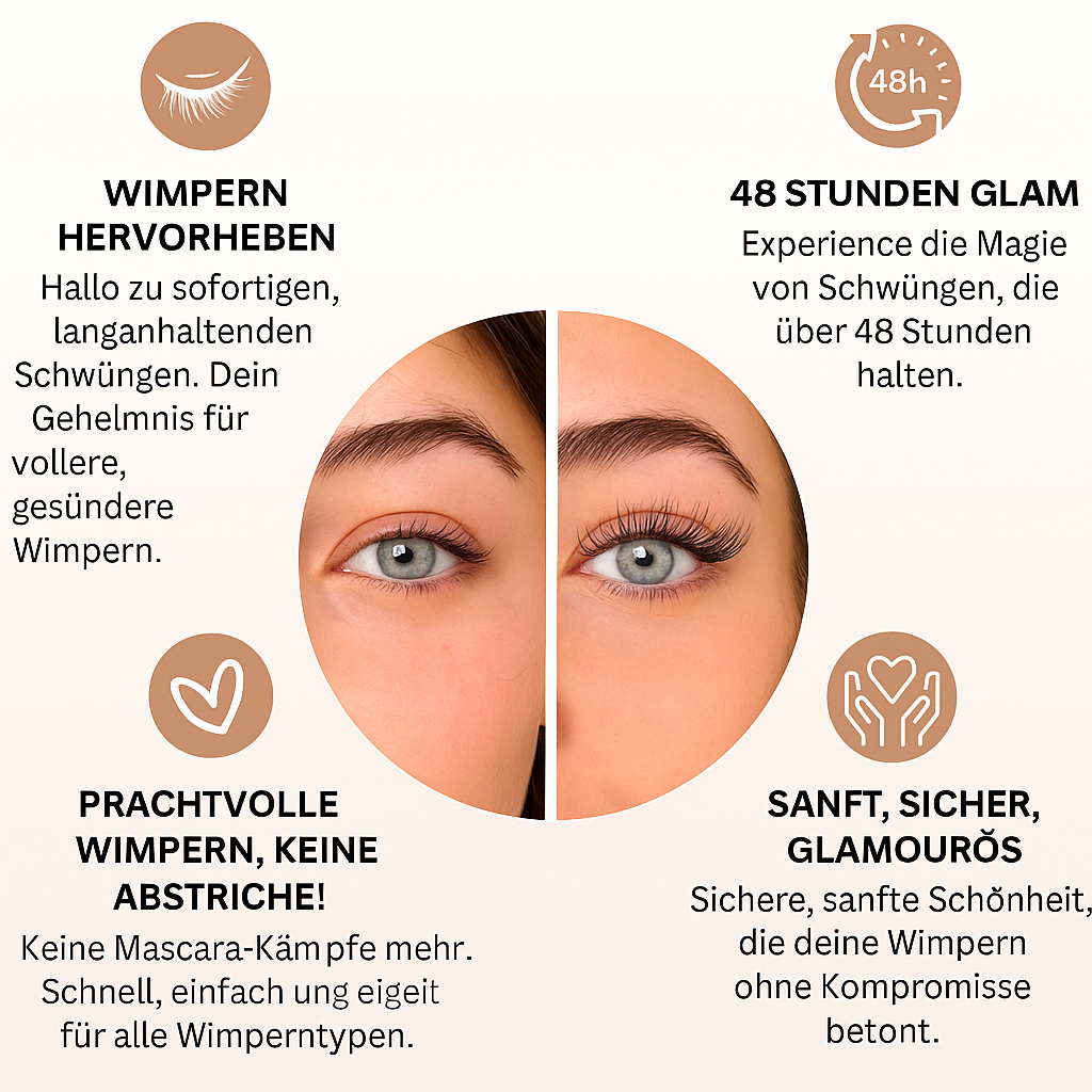 Quick-Glow Wimperkruller voor moeiteloze, langdurige krul