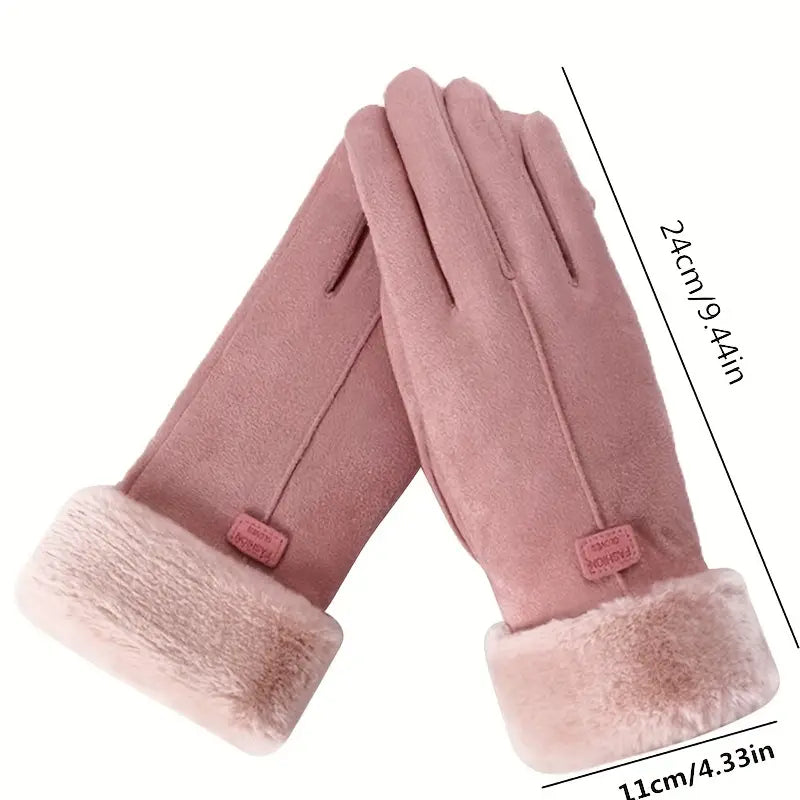 PlushPalm - Velvet Gloves with Thickening [Last Day Sale]
