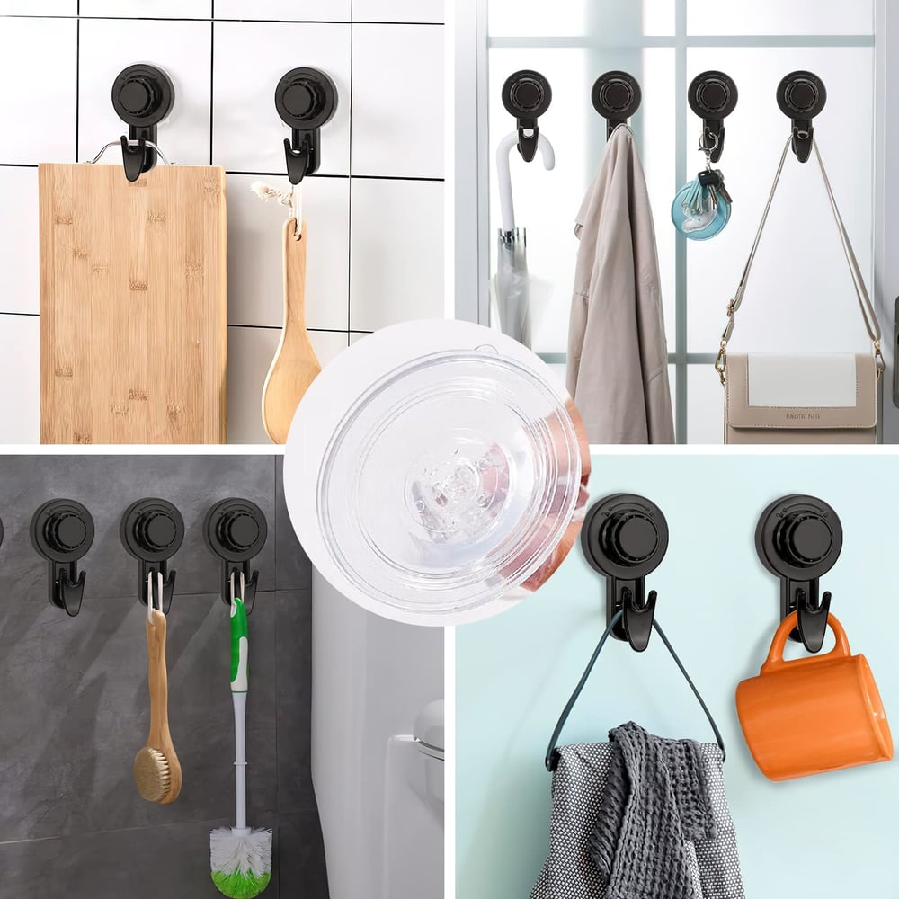 2+2 FREE | SuctionTwist - Clean up without drilling, hold without effort