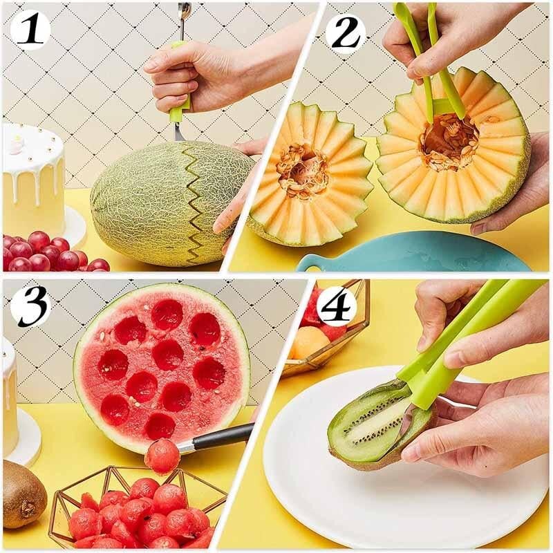 Buy one and get one free | JuicyCut™ - 4-in-1 fruit knife [last day's sale]