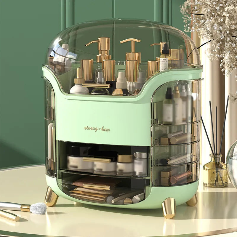 GlamEase™ Transparante Cosmetica Organizerdoos