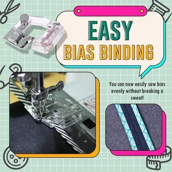 Buy 1+1 FREE | AdjustoBind™ - Adjustable Bias Binding Foot [Last Day Sale]