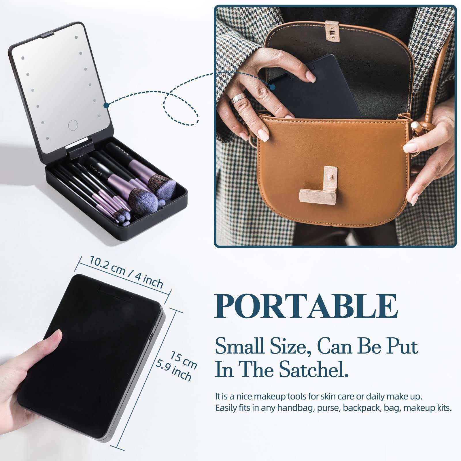 MirrorGlam - Perfect makeup on the go, anytime, anywhere!