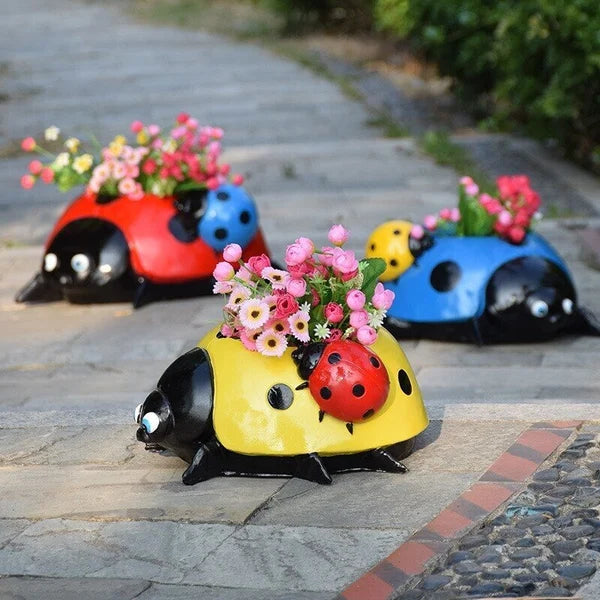 50% OFF | BuggyPot - Charming Ladybug Flower Pot [Last day sale] 