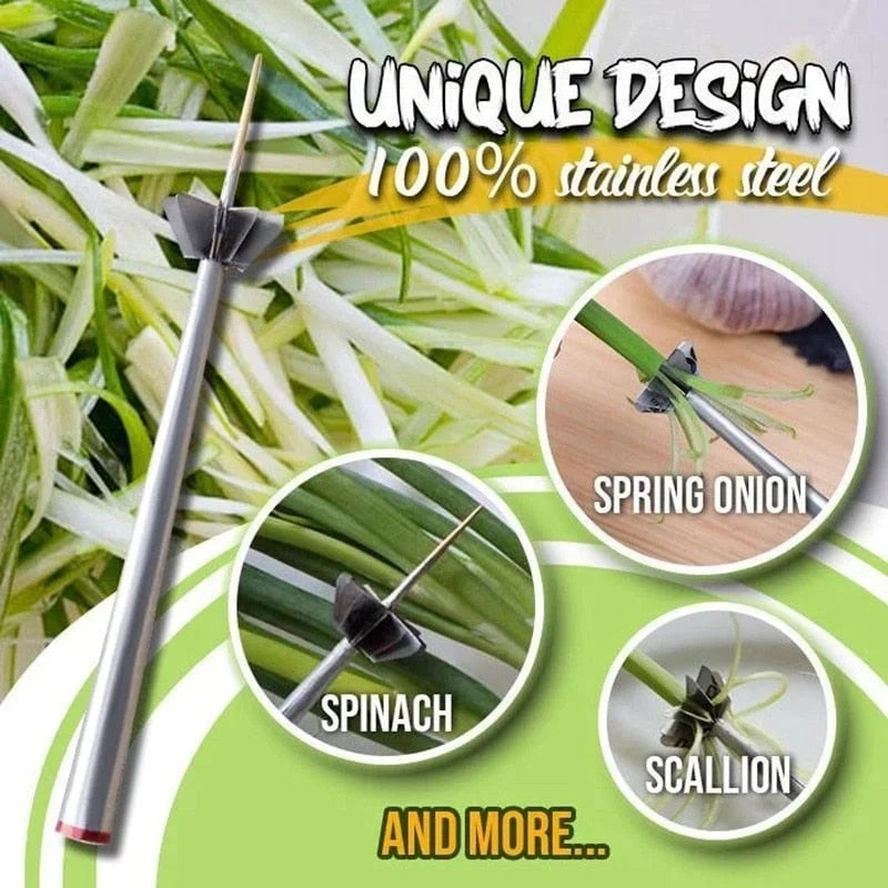 ScallionSlicer™ - Onion Slicer with Plum Blossom [Last Day Sale]