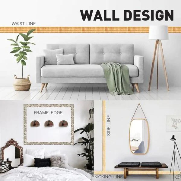 2+2 FREE | EcoBorder - 3D wall border with environmental protection