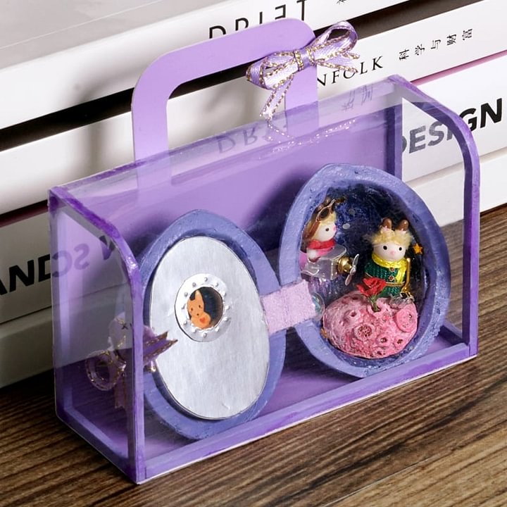 50% OFF | BirchBloom - Handmade Walnut Shell Dollhouse [Last Day Sale]