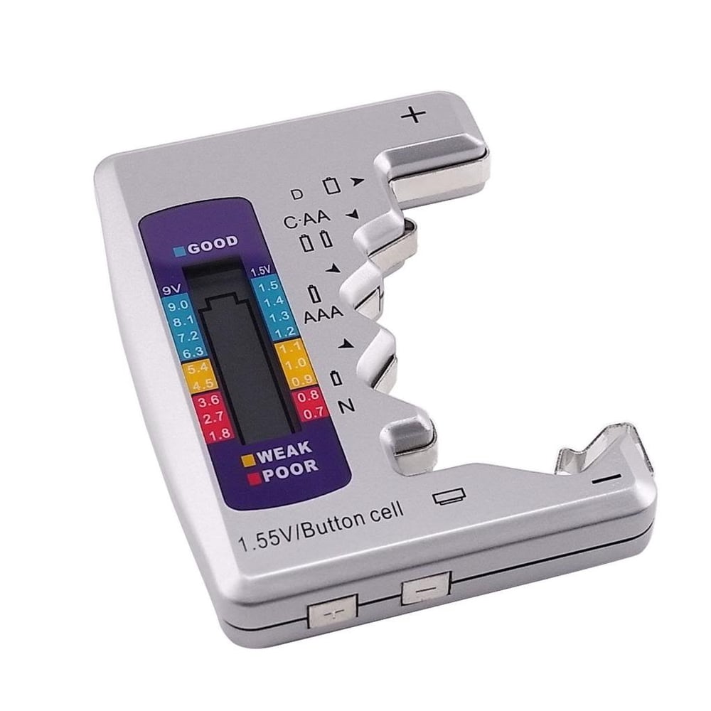 VoltCheck - Never again empty batteries at the wrong time