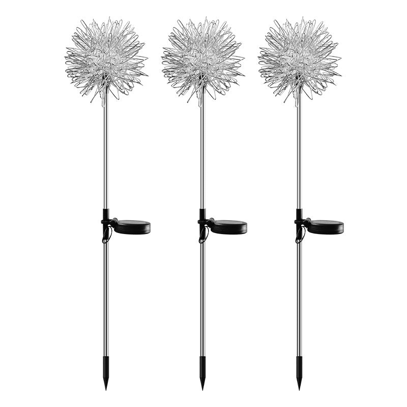 TwinklePuff - Waterproof solar garden light with dandelion motif