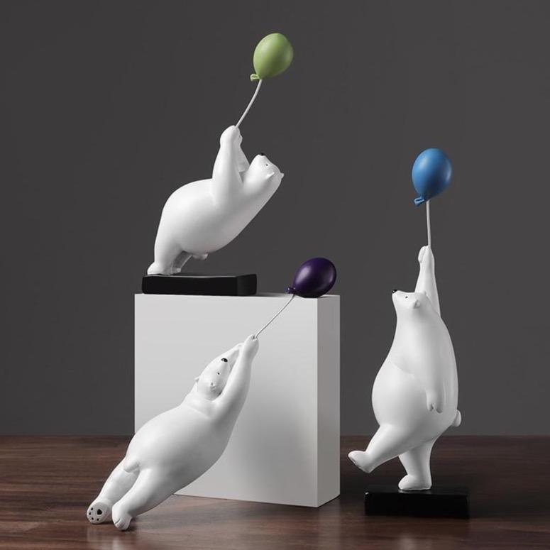 Moderne Abstracte Keramische Tafelsculptuur Decoratie