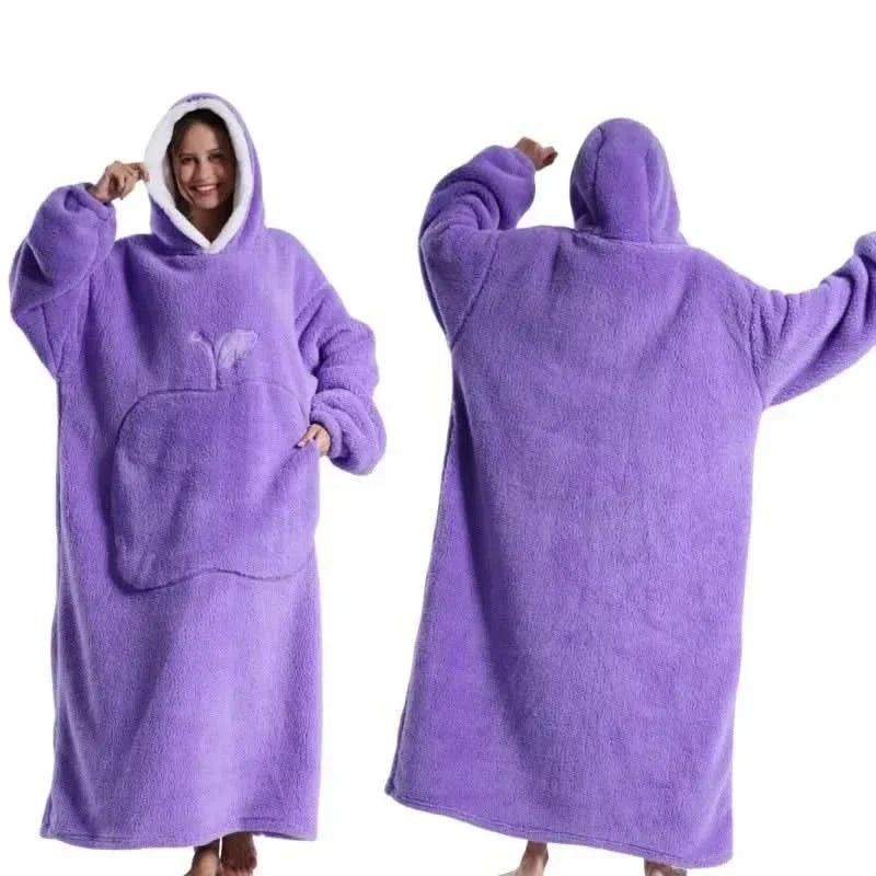 Warme hoodie met capuchon voor vrije tijd