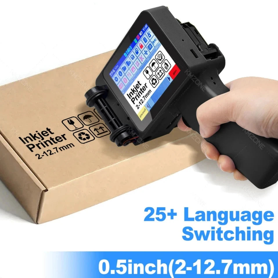 Compact draagbare inkjetprinter voor printen onderweg