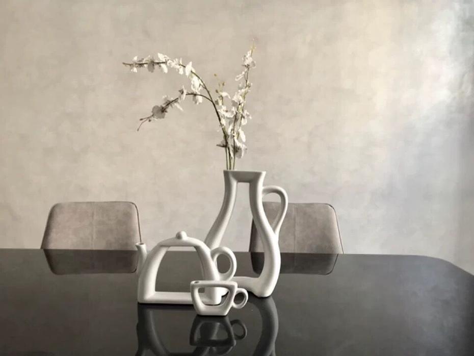 Elegante keramische Lola vazen voor moderne huisdecoratie