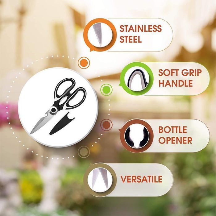 ChefCut - The universal kitchen scissors for every task