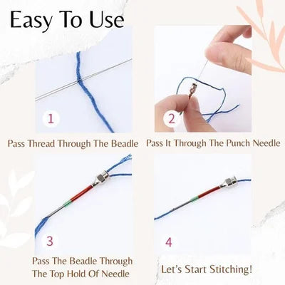 50% OFF | EasyStitch™ - Embroidery Needle Set [Last Day Sale].