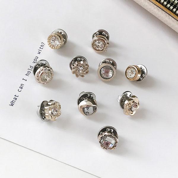 SnapCover - Discreet No-Sew Button Closure (Set of 10)