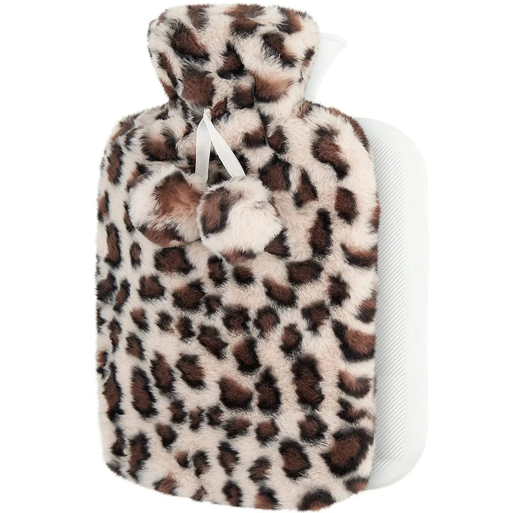 Warmwaterkruik met pluche hoes als praktisch cadeau voor thuis