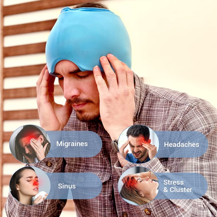 ReliefWrap - All-in-one migraine aid