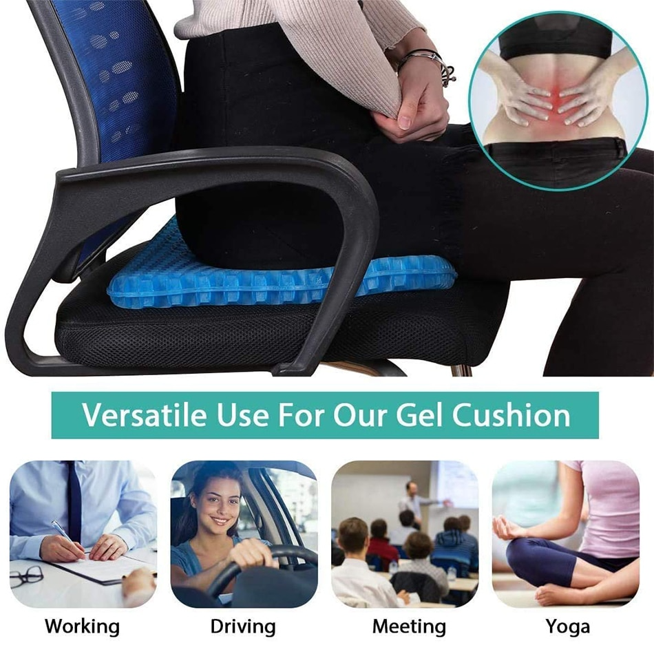 Gelsitz™ Ergonomisch Comfort Zitkussen voor Ondersteuning de Hele Dag
