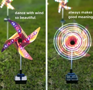 Buy 1+1 FREE | SpinGlow - Color and movement game for your garden at night