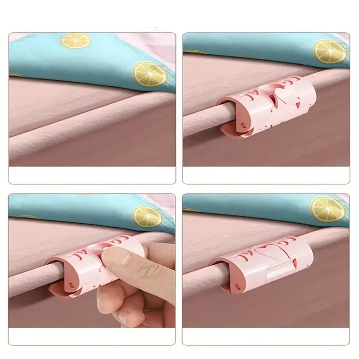 6+6 FREE | LinenClipper - New Sheet Gripper Sheet Clips [Last Day Sale] 