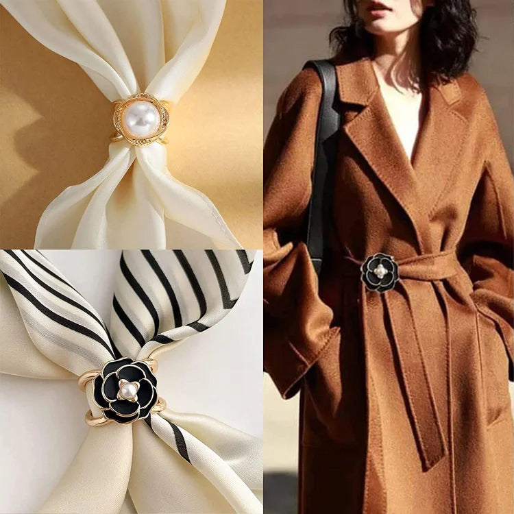 FashionButton™ - Elegant pearl ring buckle [Last day sale]